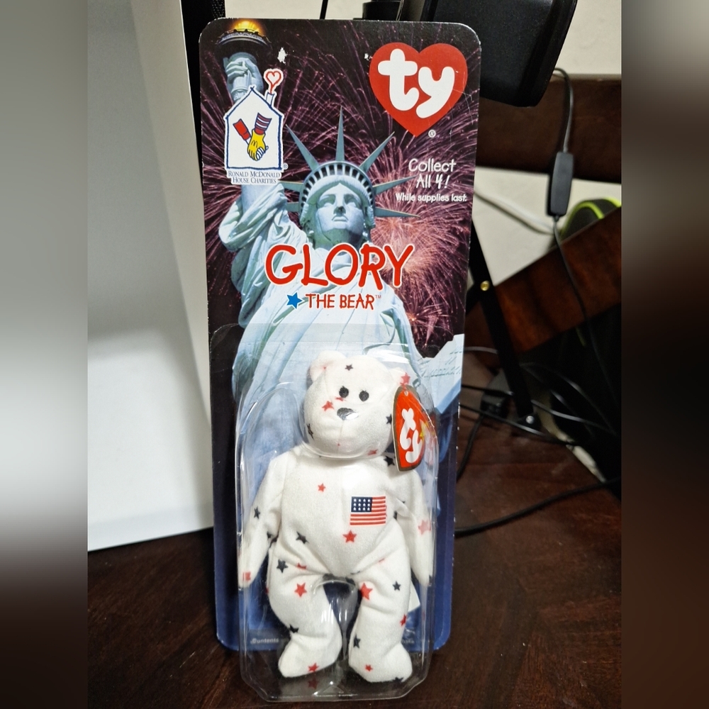 McDonald's Glory The Bear Beanie Baby